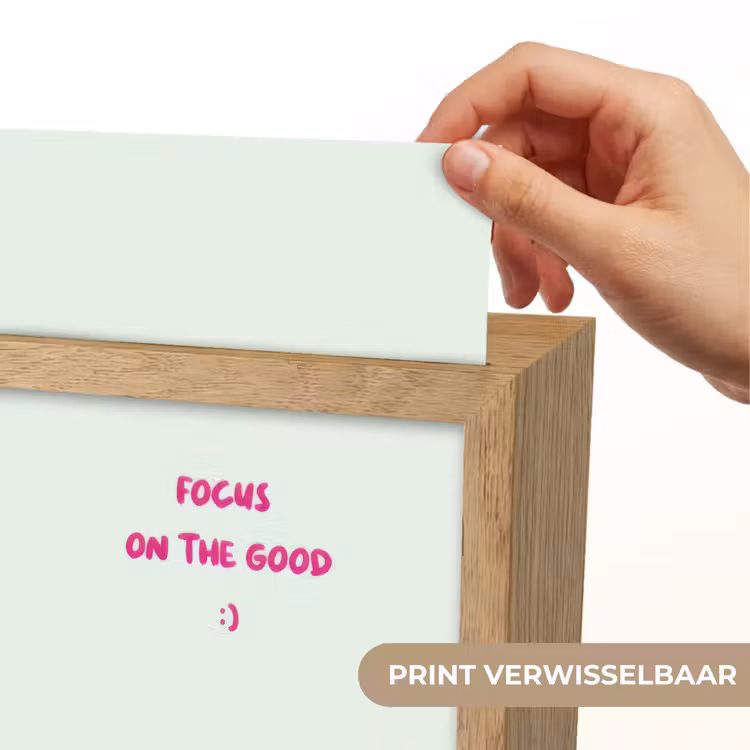 Focus - Beige - Roze - Smiley Light Box met kabel (Wandlamp) klein -USP_websiteprintNL