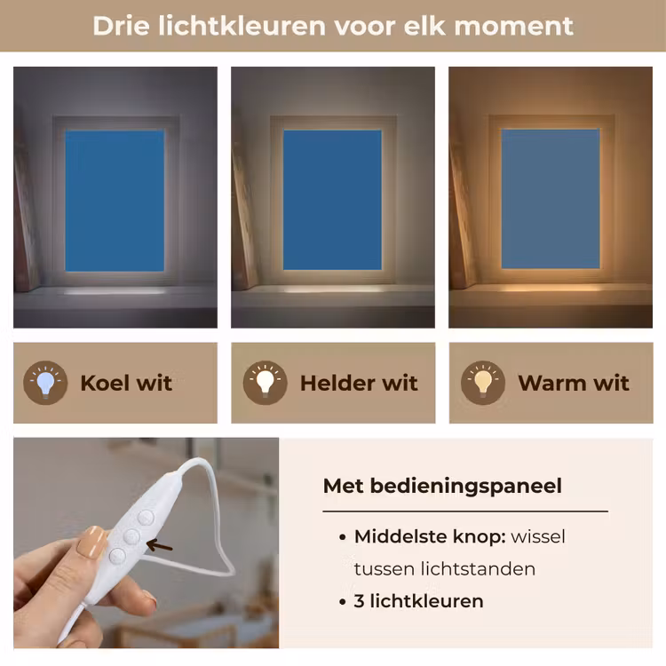 Free - Groove - Blauw Light Box met kabel (Wandlamp) klein 929 -USP_lichtkleurNL