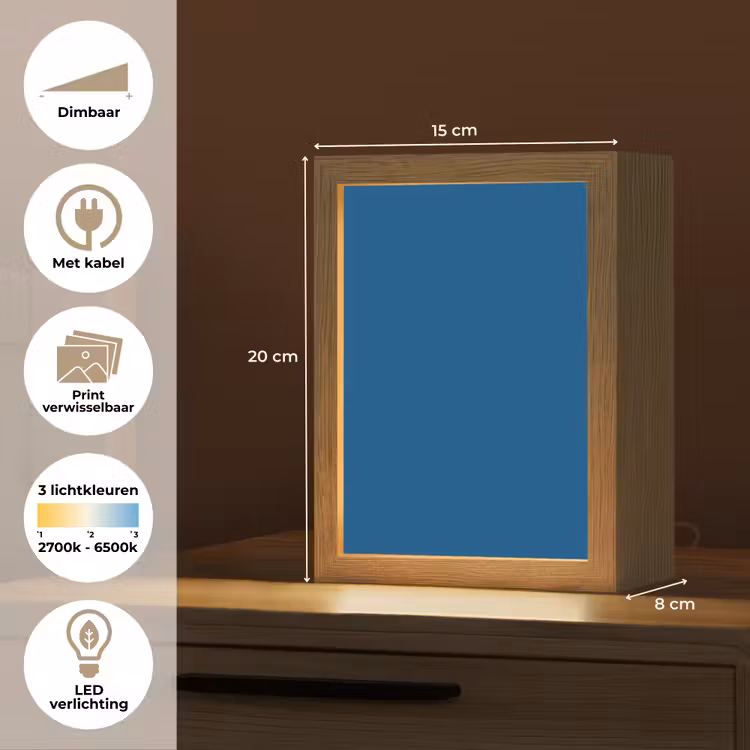 Free - Groove - Blauw Light Box met kabel (Wandlamp) klein 929 -USP_websiteoverzichtNL