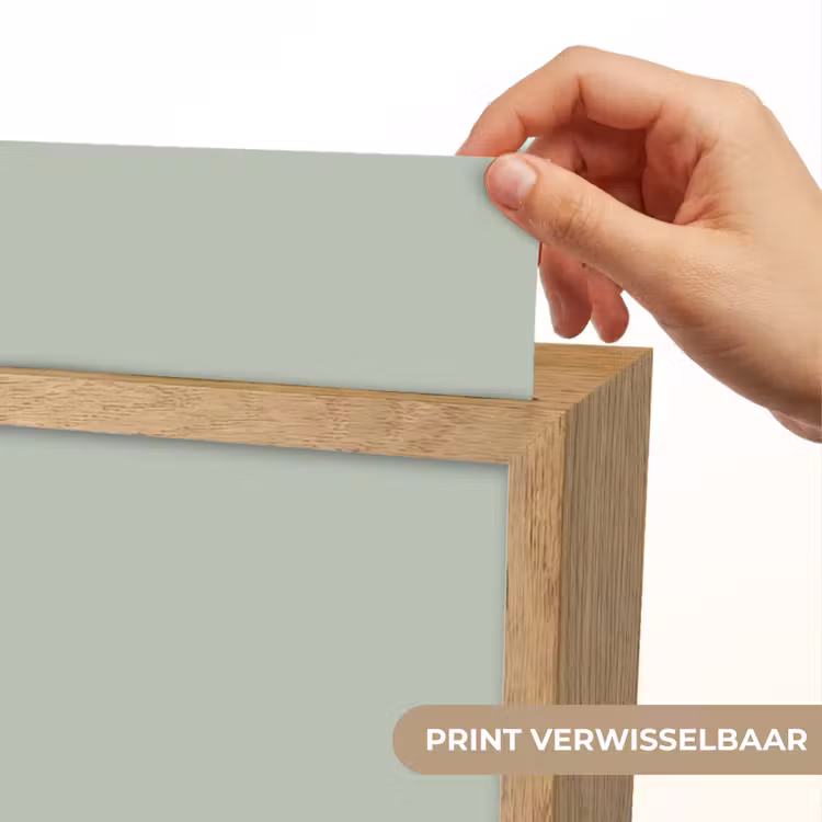 Frosted - Mint - Groen Light Box met kabel (Wandlamp) klein 929 -USP_websiteprintNL
