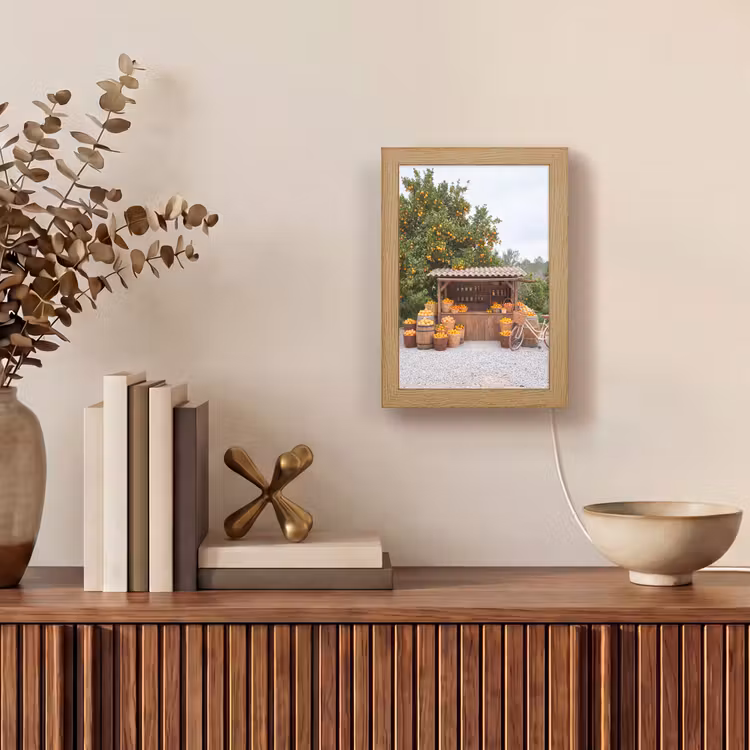 Lightbox - Wandlamp - Fruit - Markt - Landelijk - Fruit - Markt - Landelijk Light Box met kabel (Wandlamp) klein