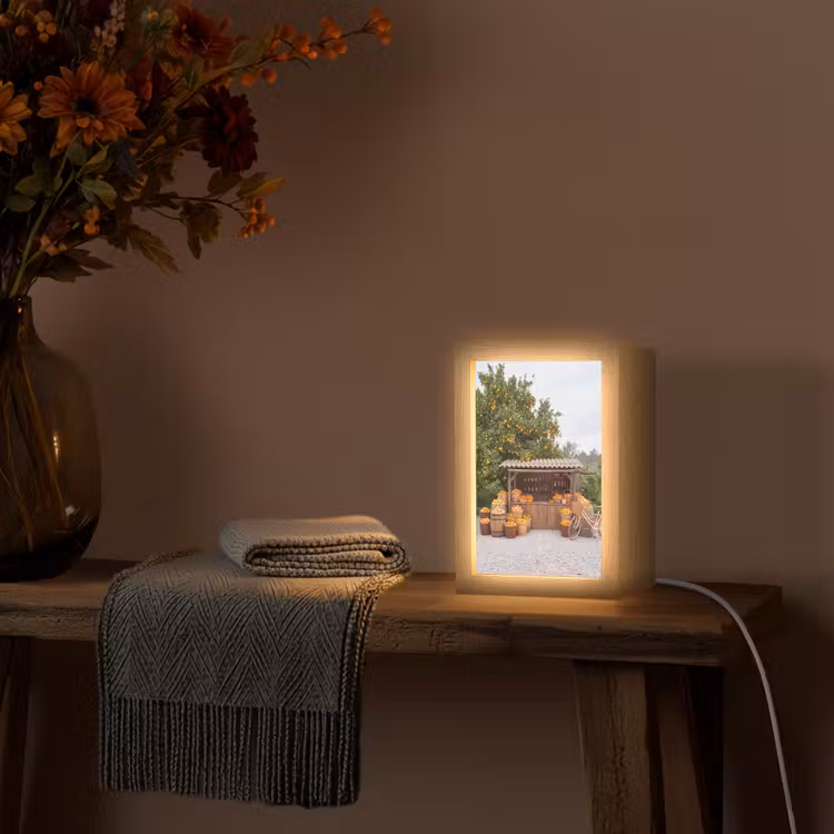 Lightbox - Wandlamp - Fruit - Markt - Landelijk - Fruit - Markt - Landelijk Light Box met kabel (Wandlamp) klein