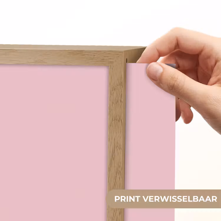 Fuck what they think - Roze - Minimalistisch Light Box met batterij (Wandlamp) middel -USP_websiteprintNL