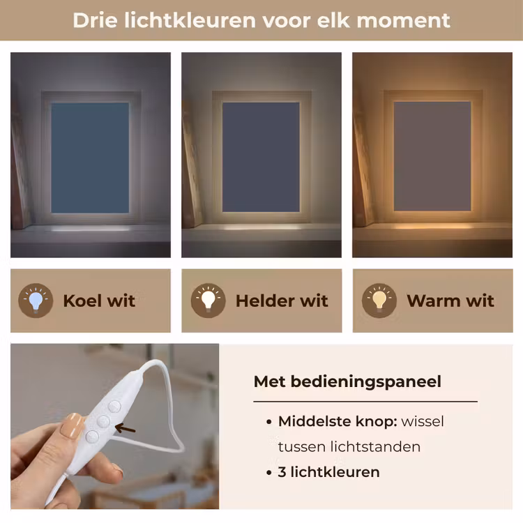 Geldersblauw - Blauw - Klassiek Light Box met kabel (Wandlamp) klein 929 -USP_lichtkleurNL