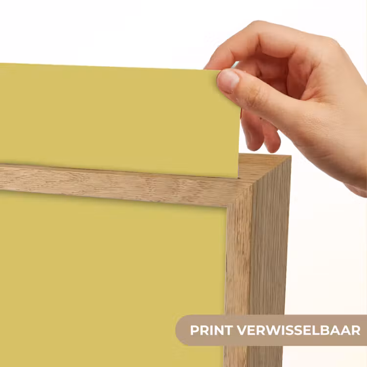 Golden - Ochre - Geel Light Box met kabel (Wandlamp) klein 929 -USP_websiteprintNL