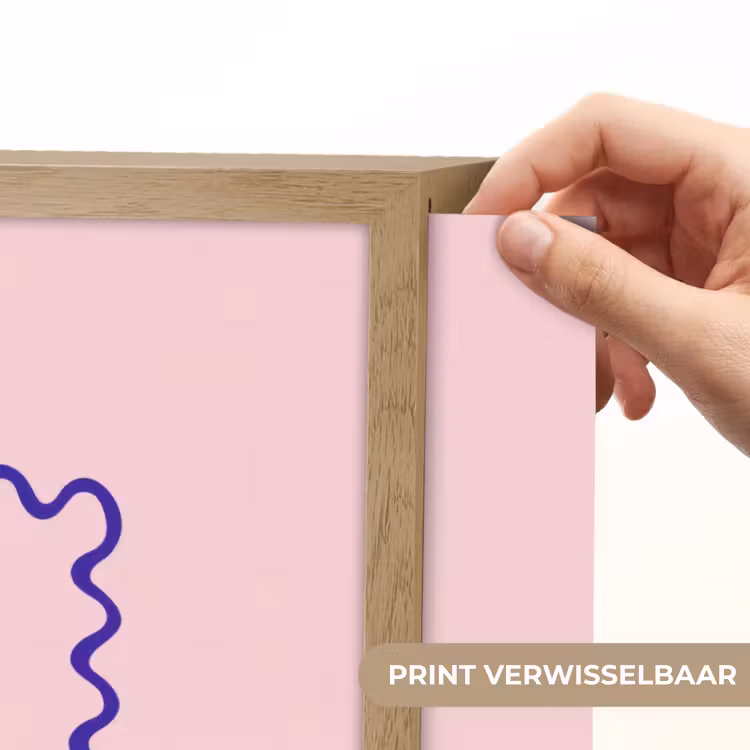 Grl pwr - Roze - Kader Light Box met batterij (Wandlamp) middel -USP_websiteprintNL