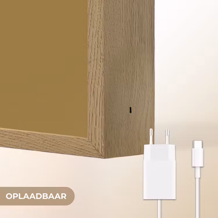 Groen - Too old for cher - Roze Light Box met batterij (Wandlamp) middel -USP_websiteoplaadbaarNL