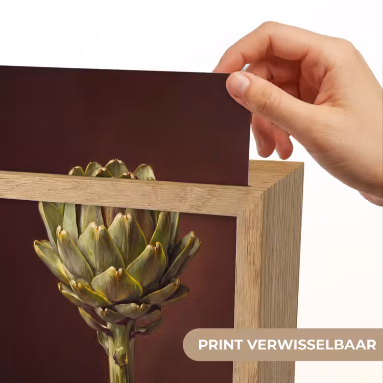 Lightbox - Wandlamp - Groente - Artisjok - Groen - Groente - Artisjok - Groen Light Box met kabel (Wandlamp) klein