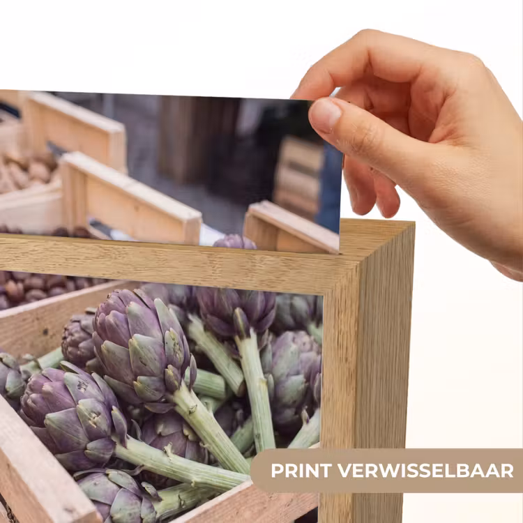Lightbox - Wandlamp - Groenten - Markt - Vers - Groenten - Markt - Vers Light Box met kabel (Wandlamp) klein