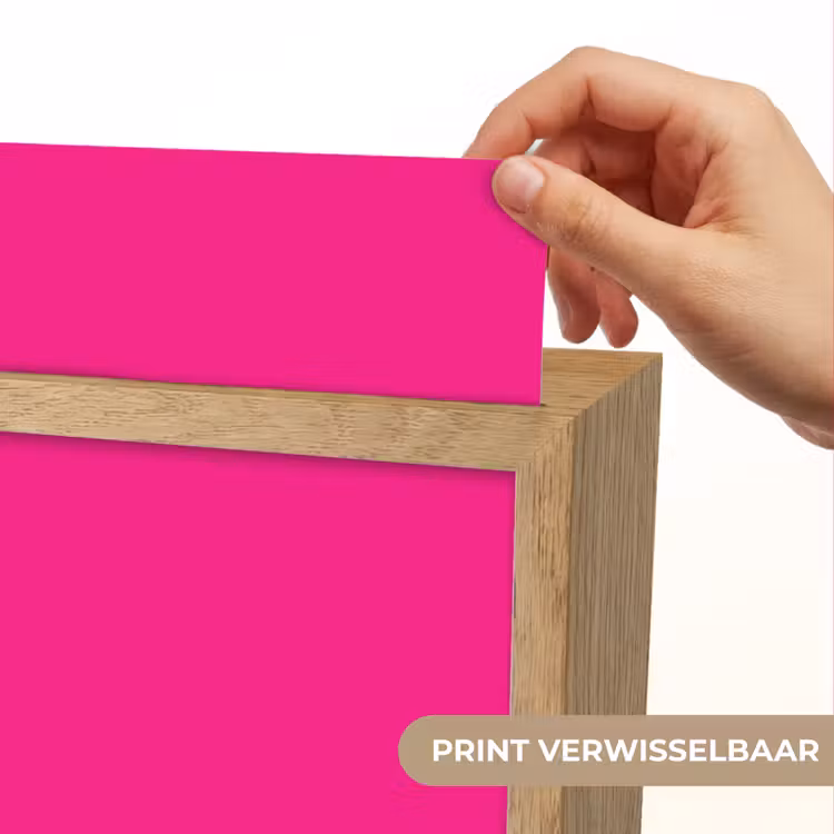 Hot - Fuchsia - Roze Light Box met kabel (Wandlamp) klein 929 -USP_websiteprintNL