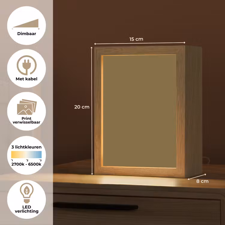 Hunter - Groen - Herfst Light Box met kabel (Wandlamp) klein 929 -USP_websiteoverzichtNL