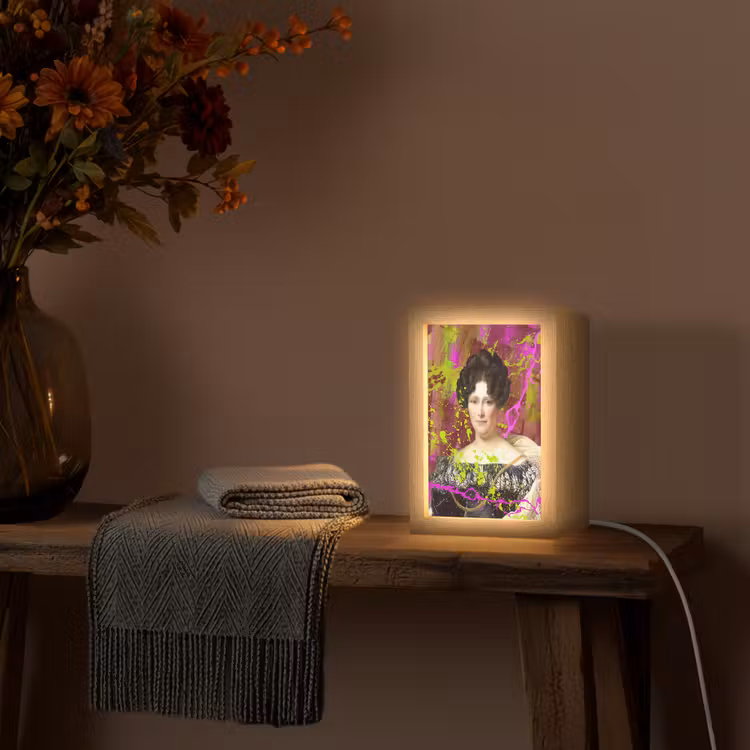 Johanna Henriette Engelen - Dubois Drahonet - Neon Light Box met kabel (Wandlamp) klein -sfeer4