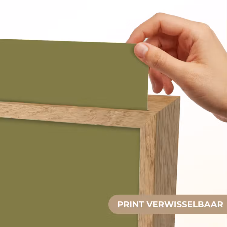 Juniper - Groen - Organisch Light Box met kabel (Wandlamp) klein 929 -USP_websiteprintNL