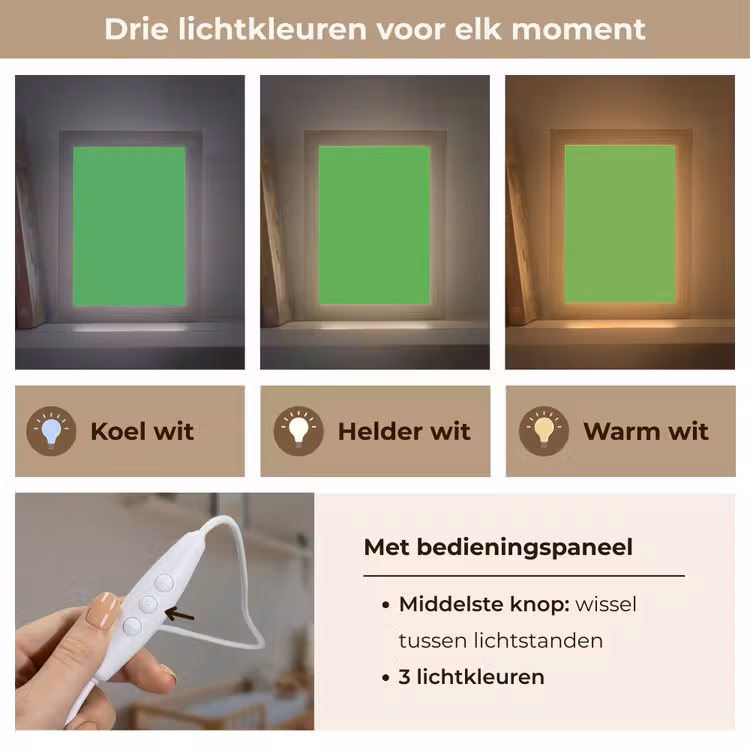 Kelly - Green - Groen Light Box met kabel (Wandlamp) klein 929 -USP_lichtkleurNL