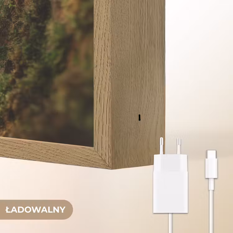 Aap - Boomstronk - Bruin Light Box met batterij (Wandlamp kind) middel -USP_websiteoplaadbaarNL