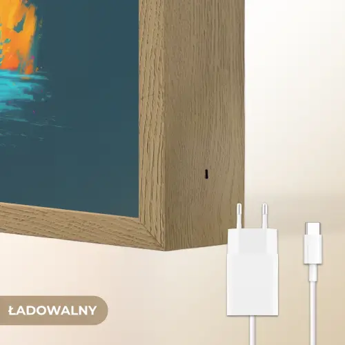 Abstract - Tractor - Groen Light Box met batterij (Wandlamp kind) middel -USP_websiteoplaadbaarNL