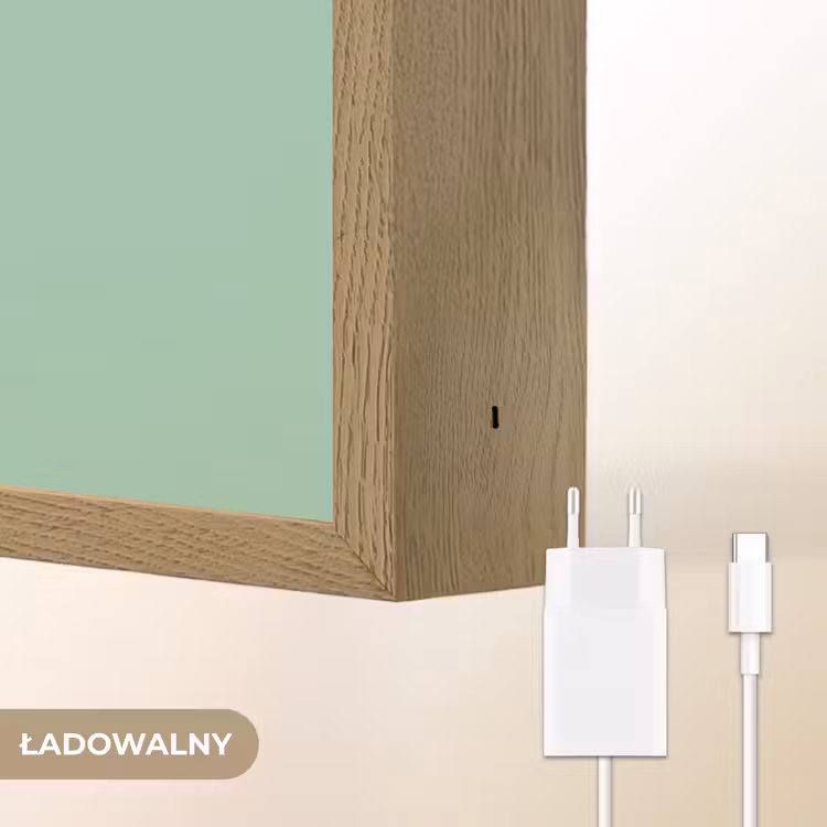 Alpaca - Groen - Bloemendiadeem Light Box met batterij (Wandlamp kind) middel -USP_websiteoplaadbaarNL