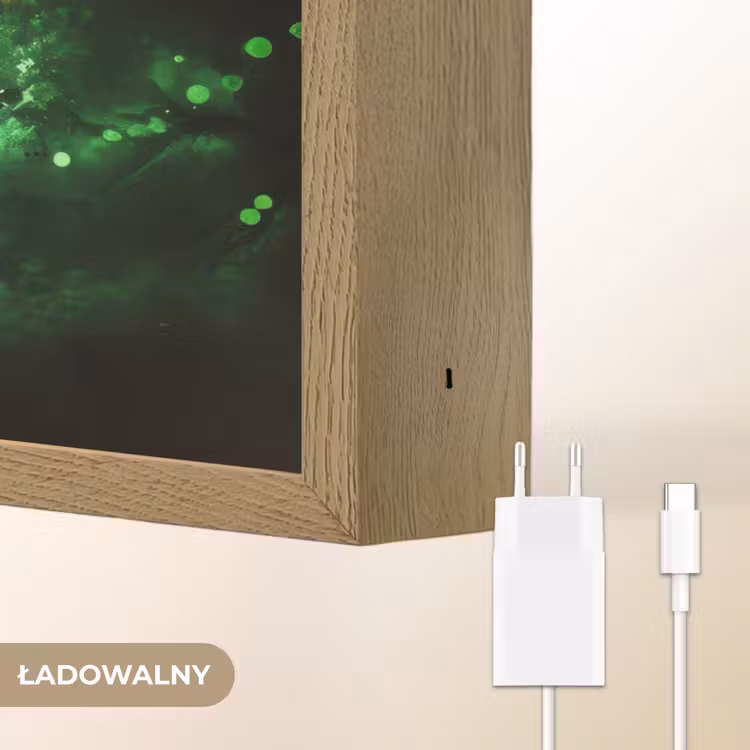 Basketbal - Vuur - Vlammen - Groen Light Box met batterij (Wandlamp kind) middel -USP_websiteoplaadbaarNL