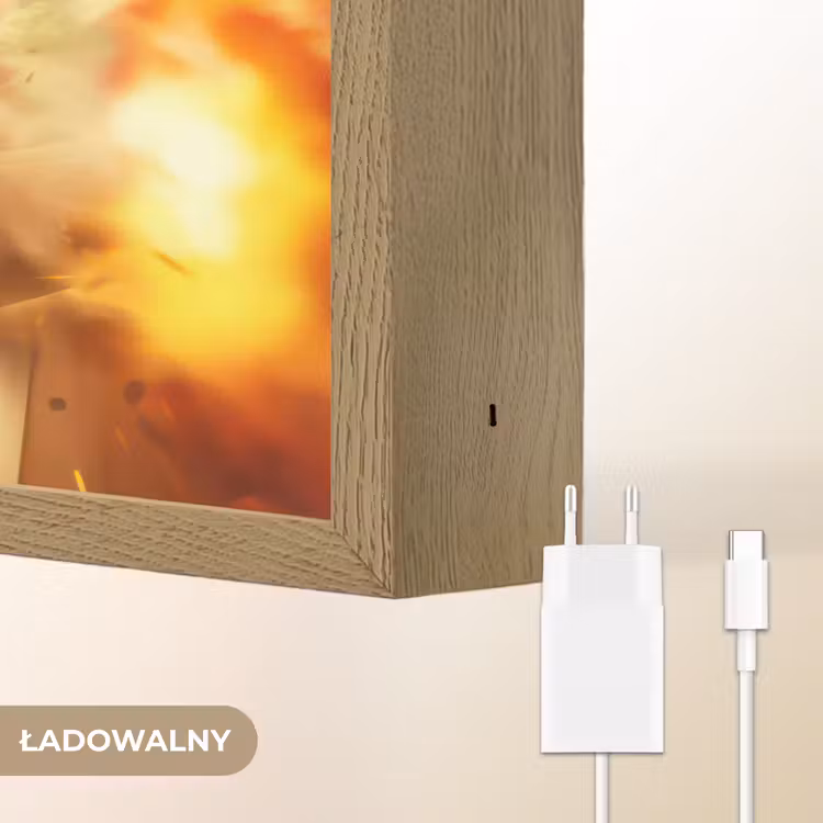 Brandweer - Jongens - Kinderen - Auto Light Box met batterij (Wandlamp kind) middel -USP_websiteoplaadbaarNL