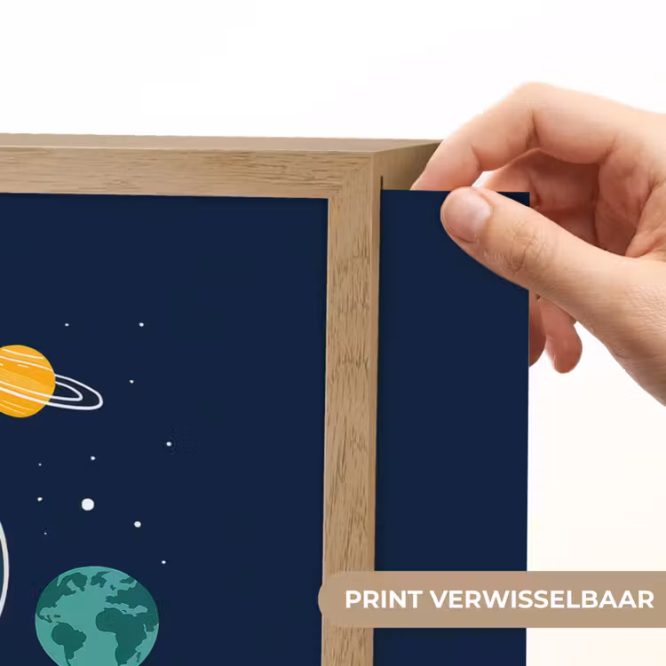 Dino - Ruimtepak - Planeten Light Box met batterij (Wandlamp kind) middel -USP_websiteprintNL
