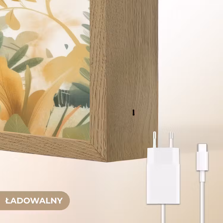 Dino - Voetbal - Oranje Light Box met batterij (Wandlamp kind) middel -USP_websiteoplaadbaarNL