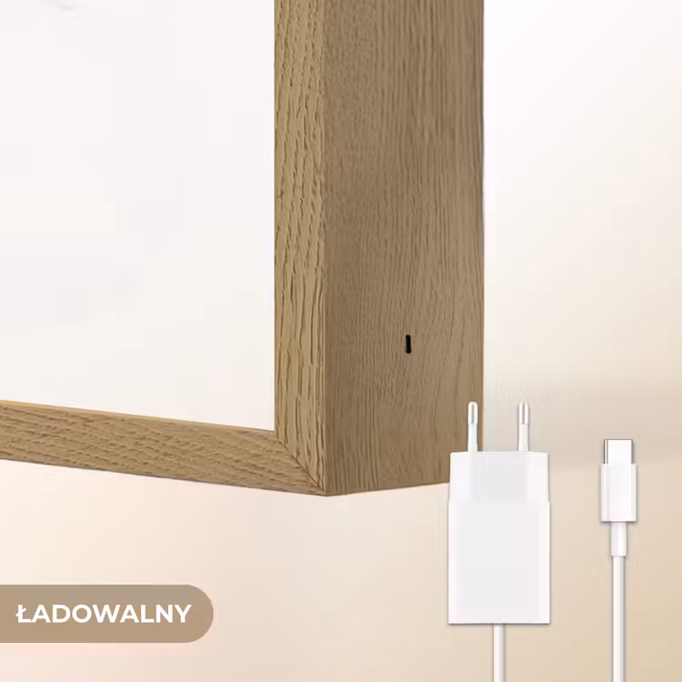 Draak - Baby dier - Kinderen Light Box met batterij (Wandlamp kind) middel -USP_websiteoplaadbaarNL