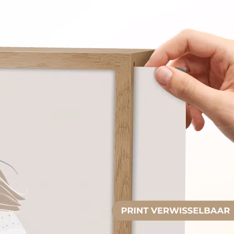 Eenhoorn - Pastel kleuren - Unicorn Light Box met batterij (Wandlamp kind) middel -USP_websiteprintNL