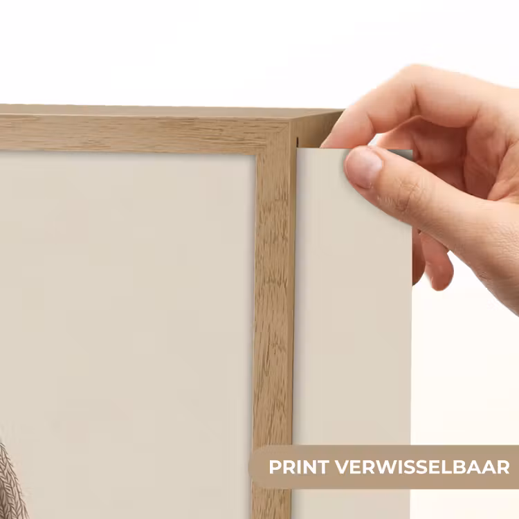 Knuffelbeer - Oranje bloemen - Vriendelijk Light Box met batterij (Wandlamp kind) middel -USP_websiteprintNL