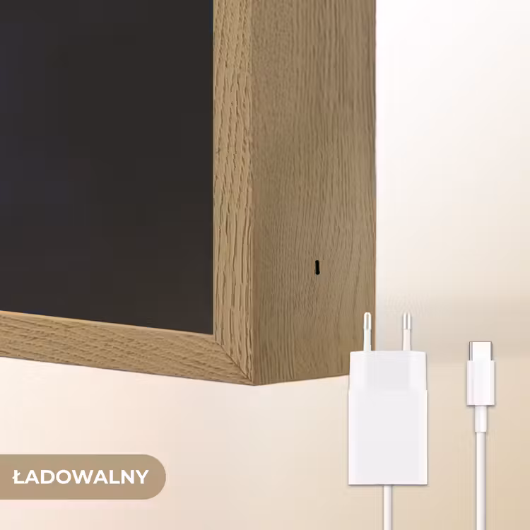Maan - Geel - Sterren - Gezichtje Light Box met batterij (Wandlamp kind) middel -USP_websiteoplaadbaarNL