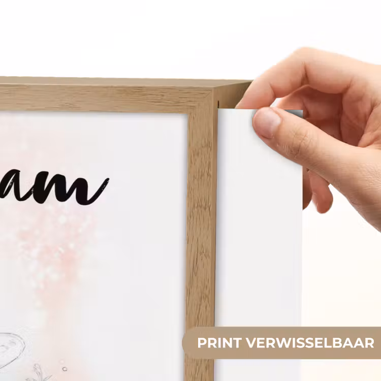 Ballerina - Fee - Roze Light Box met batterij (Wandlamp kind) middel -USP_websiteprintNL