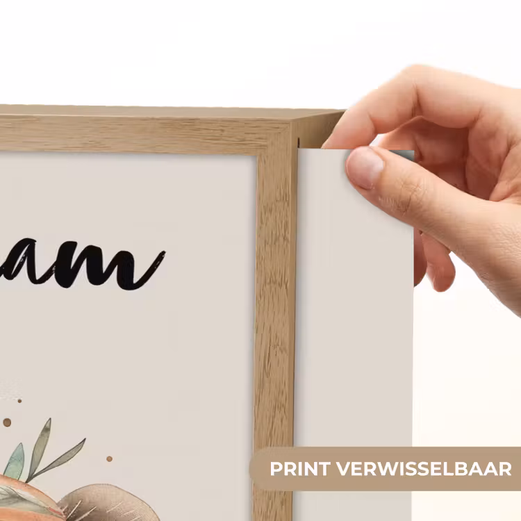 Beer - Boho - Indianentooi - Dieren Light Box met batterij (Wandlamp kind) middel -USP_websiteprintNL