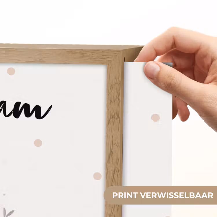 Blaadjes - Ballerina - Stippen - Kroon Light Box met batterij (Wandlamp kind) middel -USP_websiteprintNL