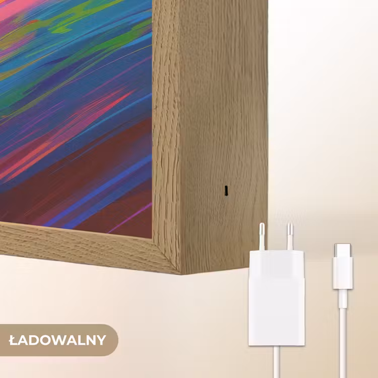Crossmotor - Neonkleuren - Lijnen - Helm Light Box met batterij (Wandlamp kind) middel -USP_websiteoplaadbaarNL