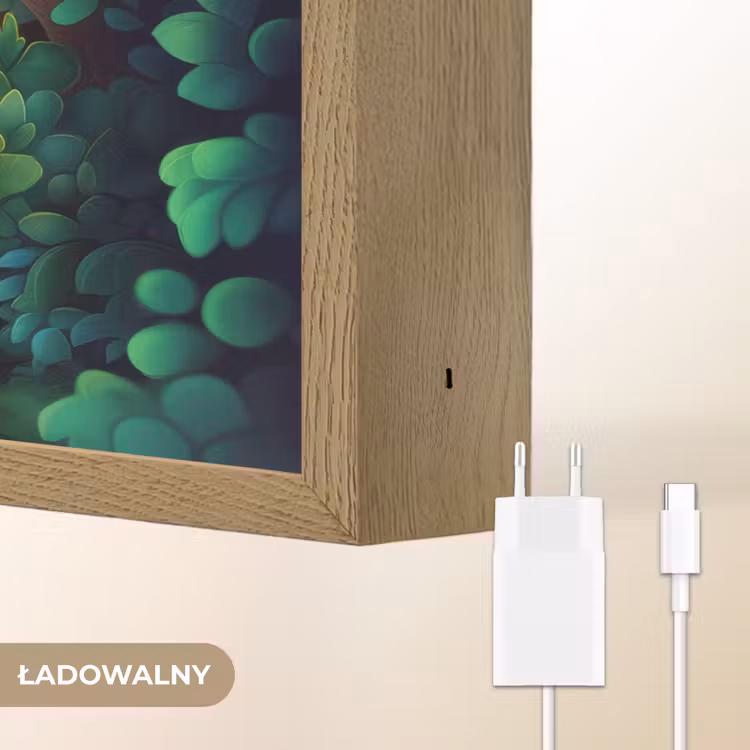 Dieren - Jungle - Giraf - Olifant - Aapje Light Box met batterij (Wandlamp kind) middel -USP_websiteoplaadbaarNL