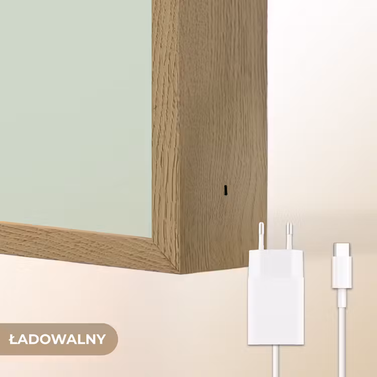 Dino - Cartoon - Oranje - Poten Light Box met batterij (Wandlamp kind) middel -USP_websiteoplaadbaarNL