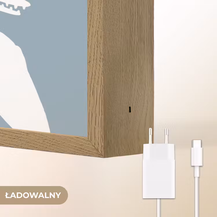 Dino - Pteranodon - Dinosaurus - Blauw Light Box met batterij (Wandlamp kind) middel -USP_websiteoplaadbaarNL