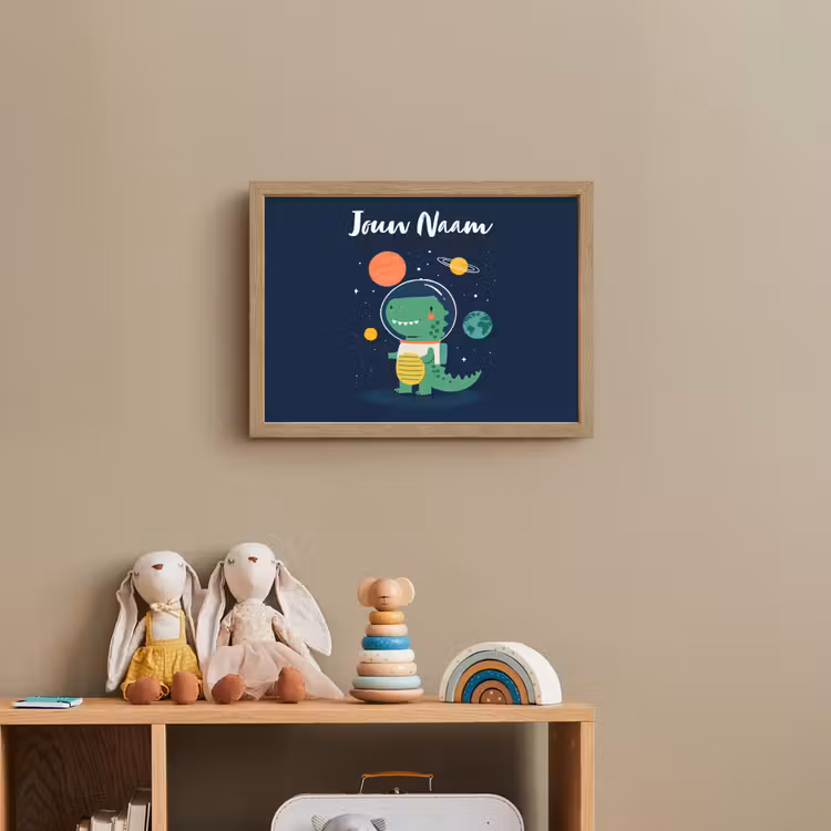 Dino - Ruimtepak - Planeten Light Box met batterij (Wandlamp kind) middel -sfeer2_kind