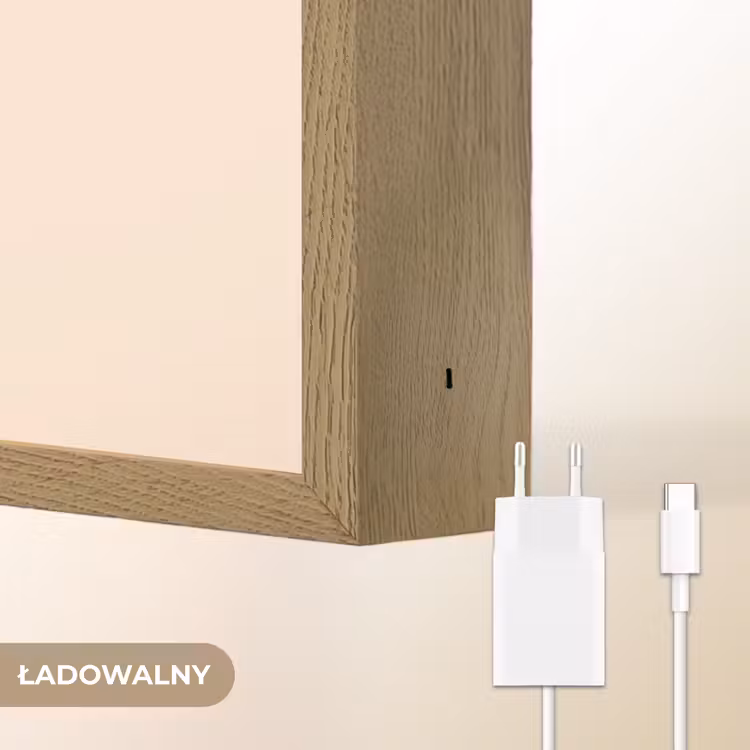 Dino - T-Rex - Oranje Light Box met batterij (Wandlamp kind) middel -USP_websiteoplaadbaarNL