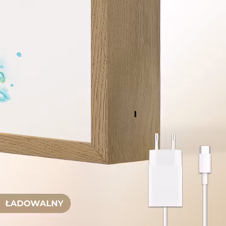 Eendje - Badeend - Geel Light Box met batterij (Wandlamp kind) middel -USP_websiteoplaadbaarNL
