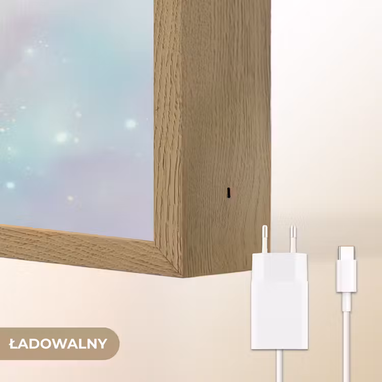 Fee - Paars - Glinsters Light Box met batterij (Wandlamp kind) middel -USP_websiteoplaadbaarNL