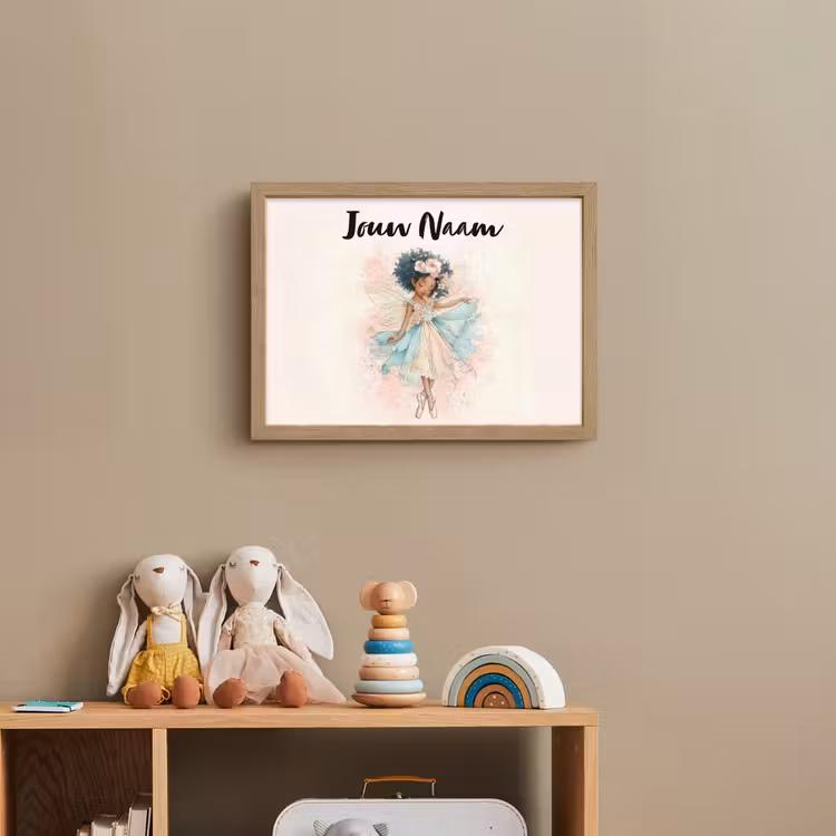 Fee - Pastel - Magie Light Box met batterij (Wandlamp kind) middel -sfeer2_kind