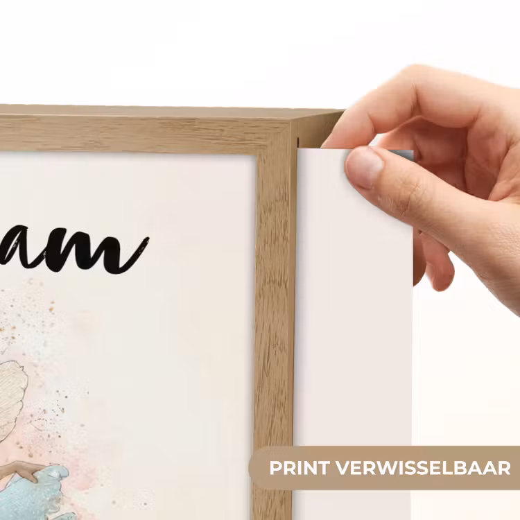 Fee - Pastel - Magie Light Box met batterij (Wandlamp kind) middel -USP_websiteprintNL
