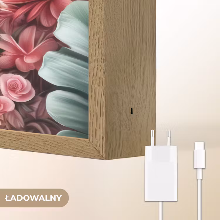 Flamingo - Schildpad - Roze Light Box met batterij (Wandlamp kind) middel -USP_websiteoplaadbaarNL