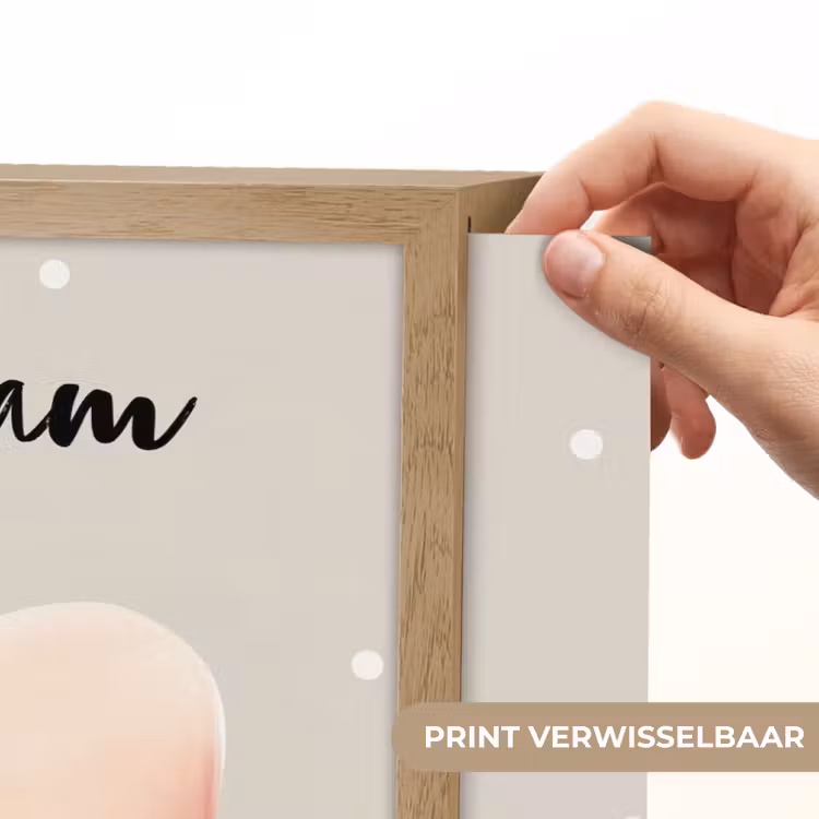 Gezichtje - Hart - Roze - Stippen Light Box met batterij (Wandlamp kind) middel -USP_websiteprintNL