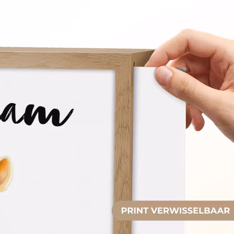 Giraf - Baby dier - Wilde dieren Light Box met batterij (Wandlamp kind) middel -USP_websiteprintNL