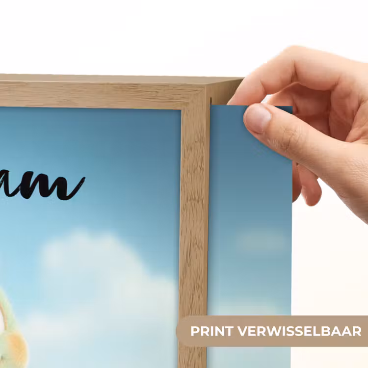 Golf - Dino - Groen Light Box met batterij (Wandlamp kind) middel -USP_websiteprintNL