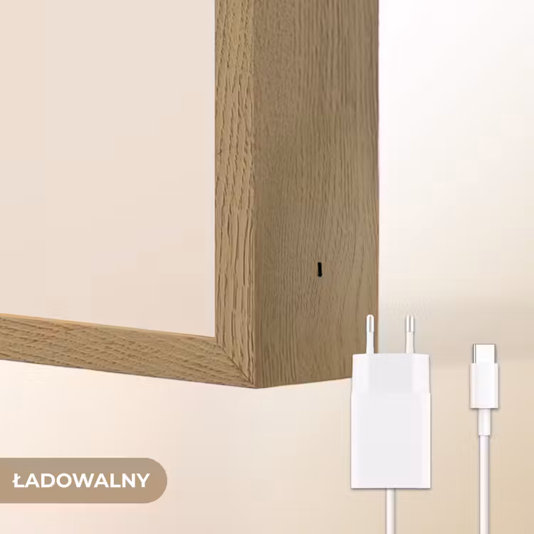 Hond - Gevlekt - Bruin Light Box met batterij (Wandlamp kind) middel -USP_websiteoplaadbaarNL