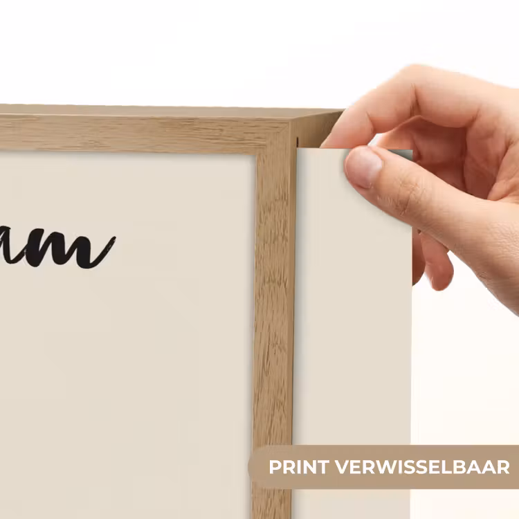 Jongen - Bruin - Voetbal - Minimalistisch Light Box met batterij (Wandlamp kind) middel -USP_websiteprintNL