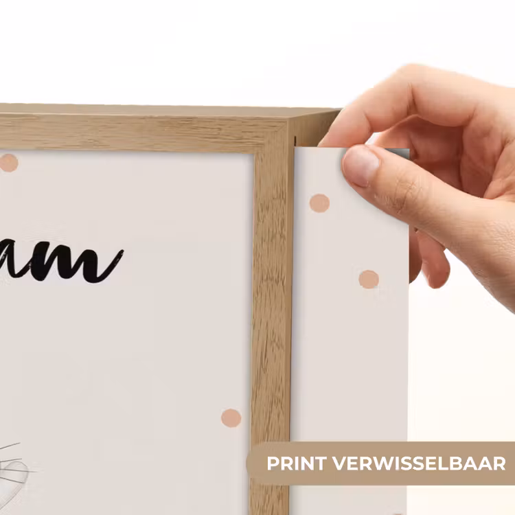 Kat - Tutu - Kroontje - Stippen Light Box met batterij (Wandlamp kind) middel -USP_websiteprintNL