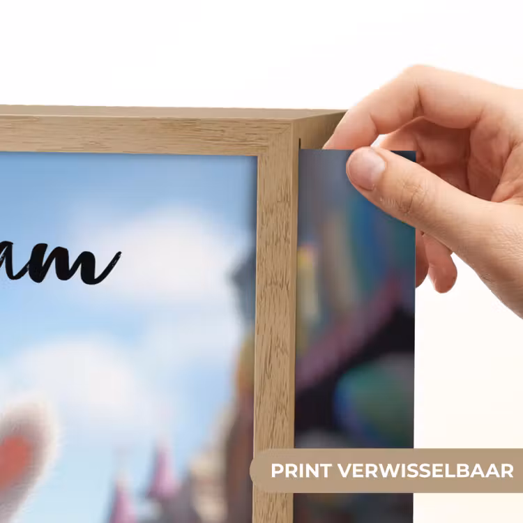 konijn - Ballonnen Light Box met batterij (Wandlamp kind) middel -USP_websiteprintNL